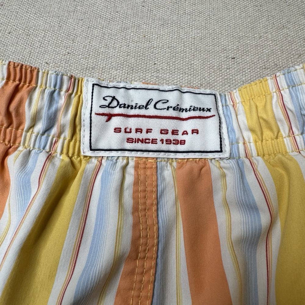 Daniel‎ Cremieux Surf Gear Men's Yellow Swim Trunks Size Large with Drawstring - Picture 7 of 11